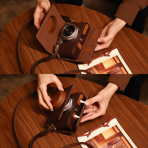 Leather Half Case Kit for Fujifilm X100VI Image 2