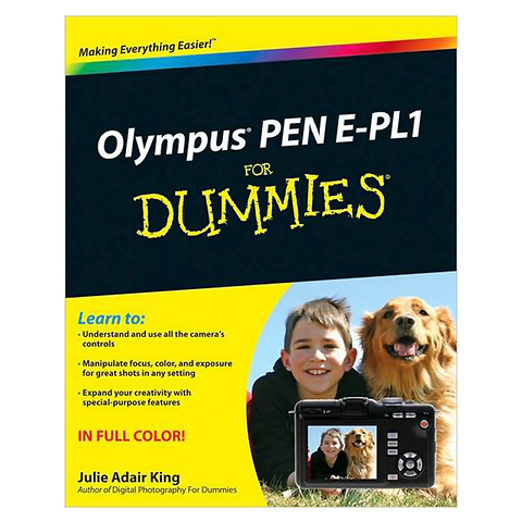 Olympus PEN E-PL1 For Dummies - Book Image 0