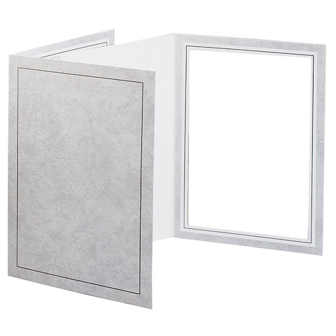 5 x 7 Picture Folder Frame - Gray (10 Pack) Image 0