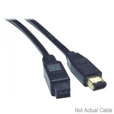 FireWire 800 IEEE1394b 6pin to 9pin UB Cable (10M/32.8F) Image 0