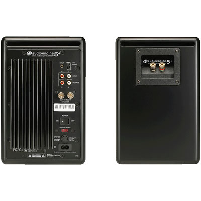 A5+ Premium Powered Bookshelf Speakers (Black) Image 1