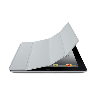 iPad 2 Polyurethane Smart Cover (Light Gray) Image 3