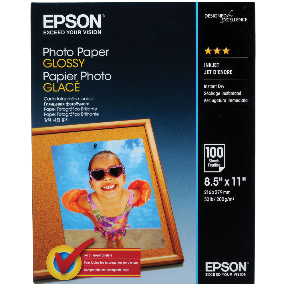 Epson Ultra Premium Luster Photo Paper, 13 x 19, 50 Sheets/Pack