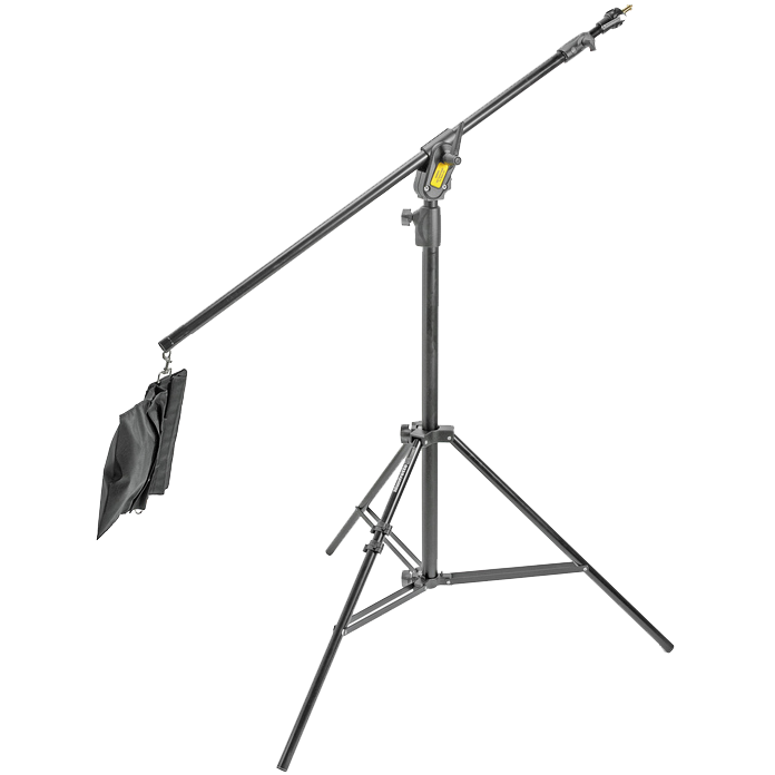 Manfrotto 6' 9  3 Pack Black Aluminum Air Cushioned Light Stand