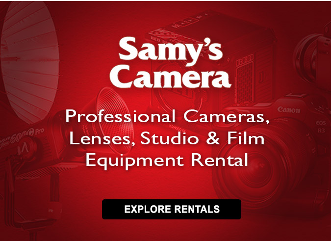 Portrait photography equipment rental