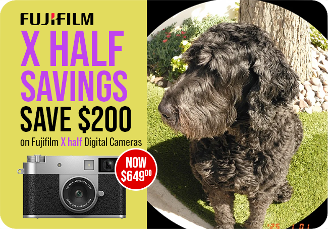 Fujifilm X half Savings