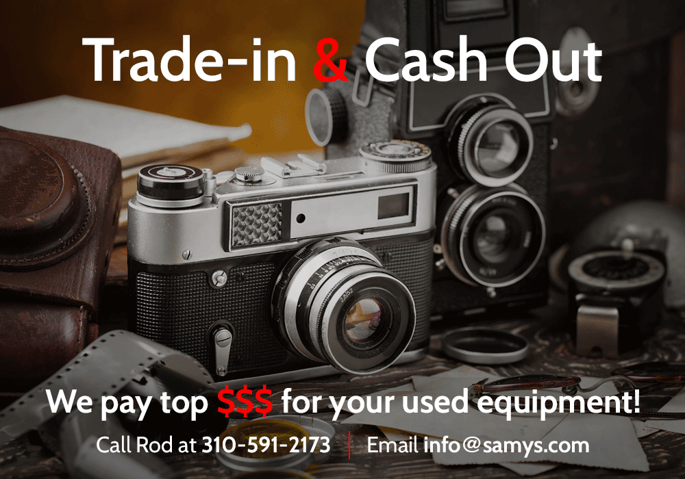 Sell Your Camera Equipment