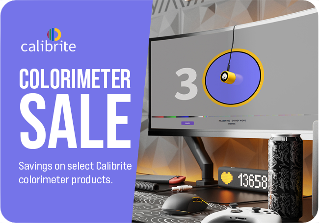 Calibrite Colorimeter Savings