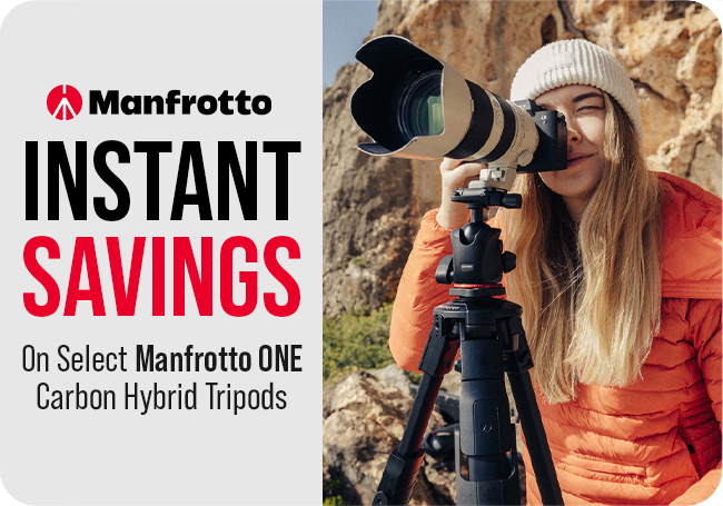 Manfrotto Instant savings