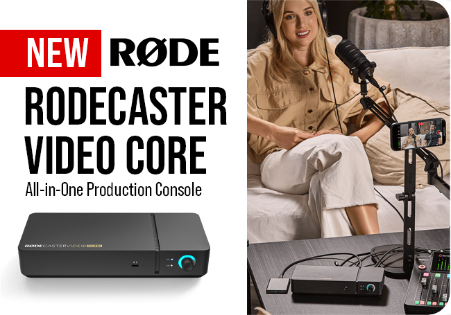 New Rode Rodecaster Video Core