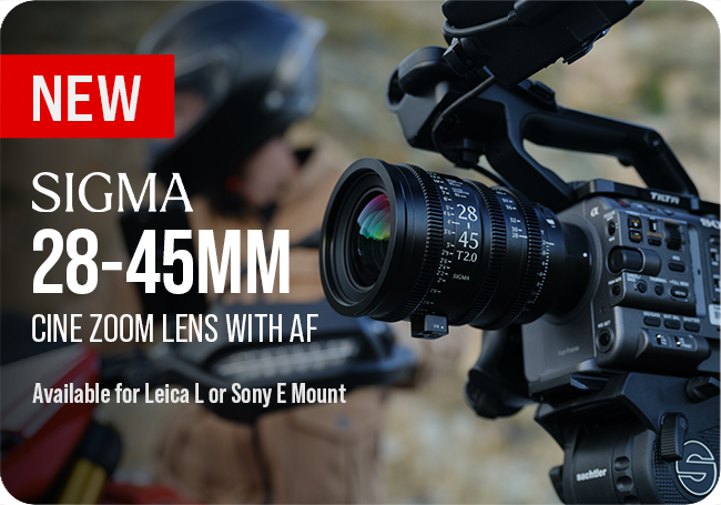 New Sigma Cine Lenses