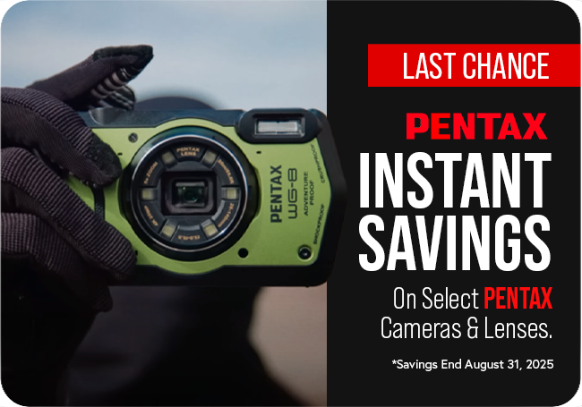 Pentax Instant Rebate