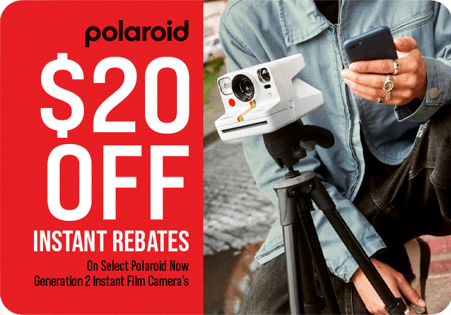 polaroid Now+ savings