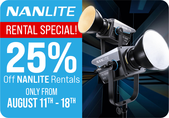 NANLITE Rental Special