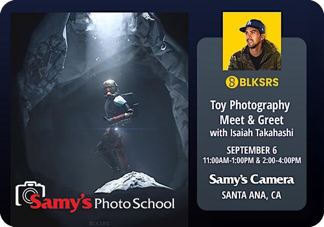 Toy Photography Meet & Greet with Isaiah Takahashi - @BLKSRS - Santa Ana