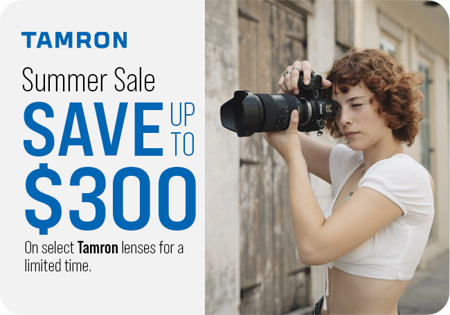 Tamron Summer Sale