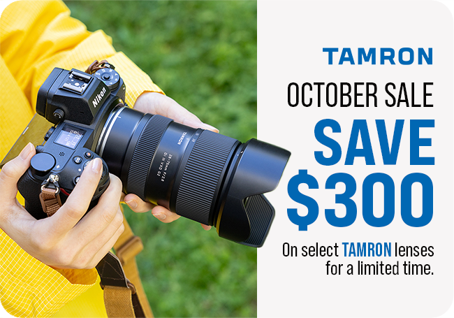 Tamron October Sale