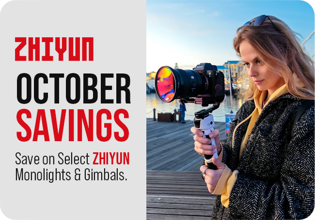 New Zhiyun Instant Savings