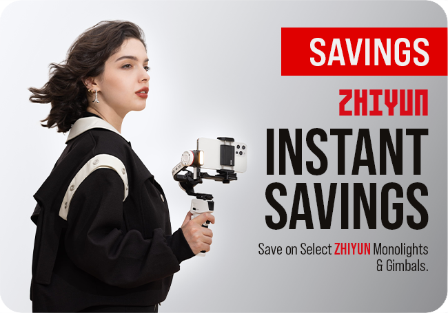 New Zhiyun Instant Savings