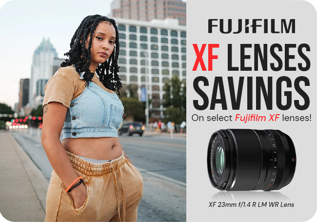 Fujifilm XF Lenses Savings
