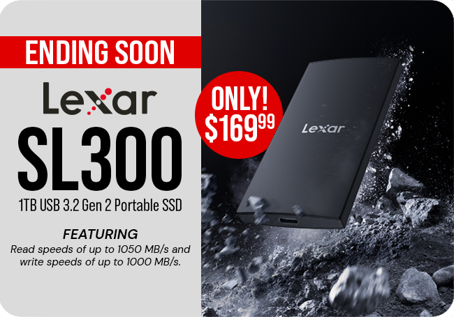 Lexar SL300 Savings