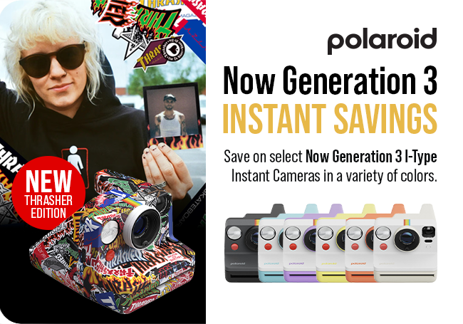 Polaroid Now Generation 3 Savings