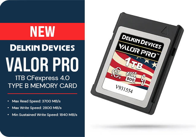 New Valor Pro Memory Card