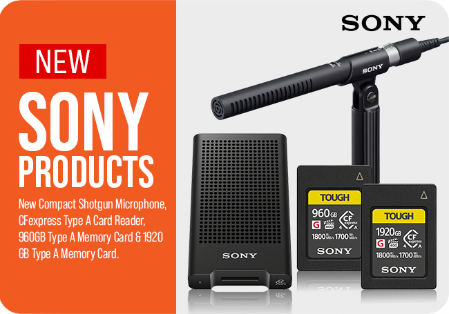 New Sony Products