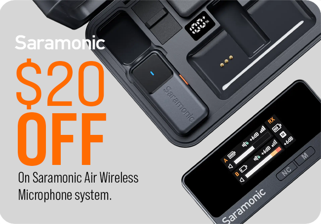 Saramonic Air Savings