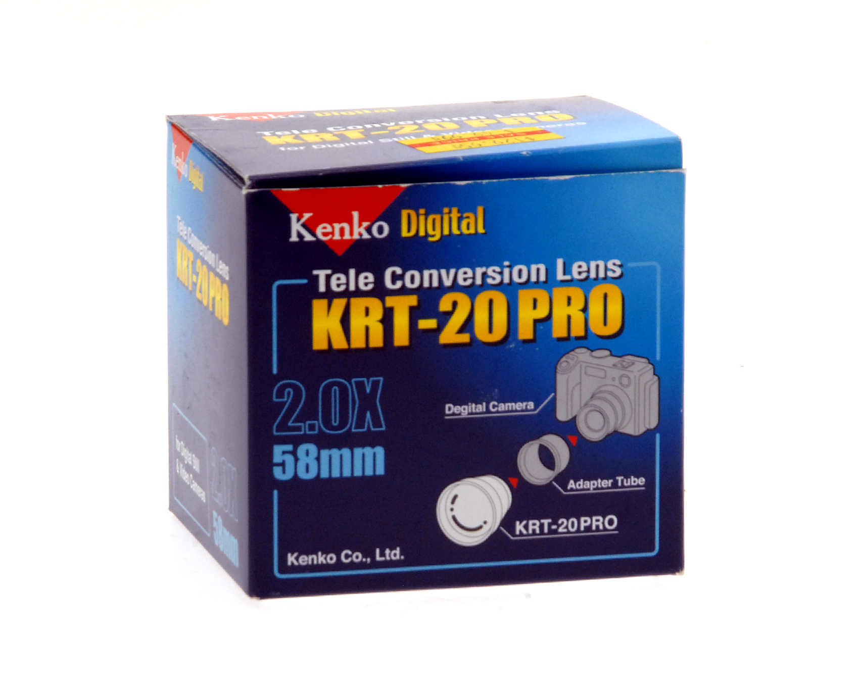 Kenko KRT-20 PRO 58mm 2x Telephoto Converter Lens - 第 1/1 張圖片