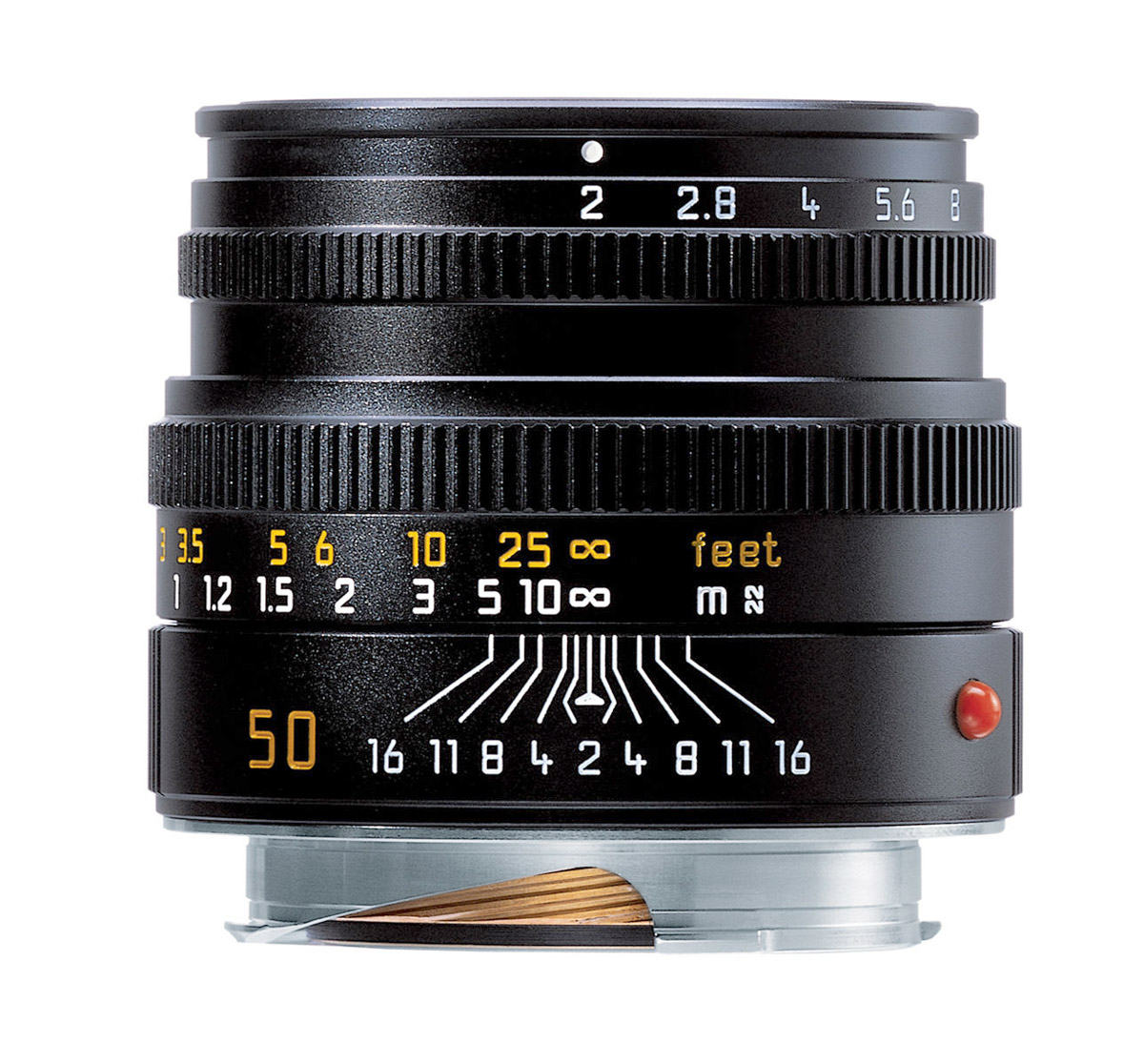Leica | Normal 50mm f2.0 Summicron M Manual Focus Lens, Black | 11826