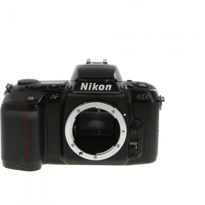 Film Nikon Af N6006 Nikon N6006 35mm Film Camera Body Pre-Owned Used