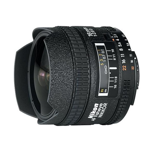 Nikon | Fisheye AF Nikkor 16mm f/2.8D Autofocus Lens | 1910