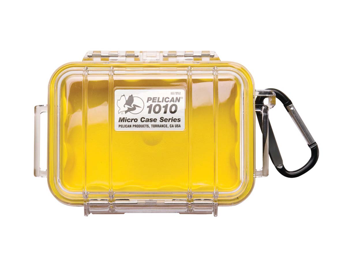 SHURE MV88+ビデオキットPELICAN ケース1010美品 Pelican | 1010 Micro Case (Clear Yellow) | PC1010CY
