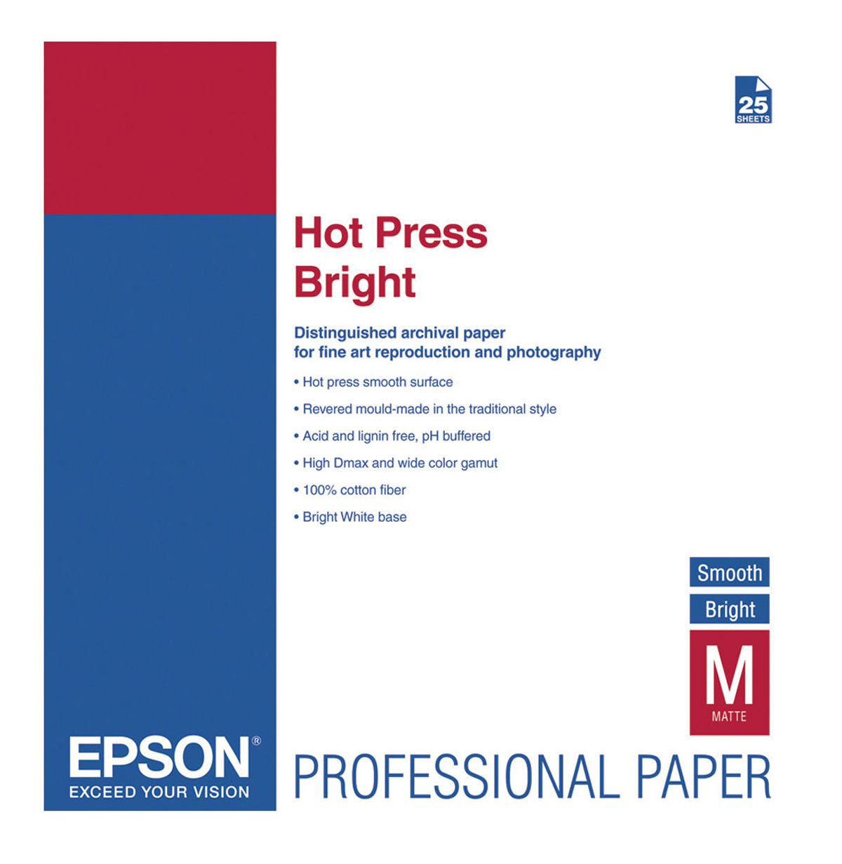 Epson Paper Hot Press Bright 