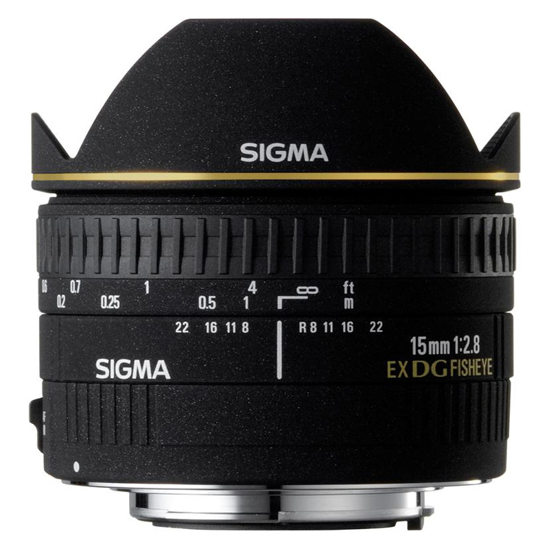 Sigma AF 15mm f/2.8 EX DG Diagonal Fisheye Lens - Nikon Mount - 第 1/1 張圖片
