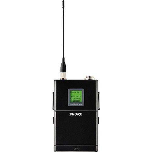 Shure | UR1 Body-Pack Transmitter (G1 / 470-530MHz) | UR1