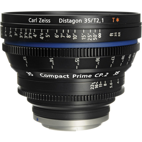 Zeiss | CP.2 Distagon 35mm/T2.1 T* Compact Prime Cine (EF Mount