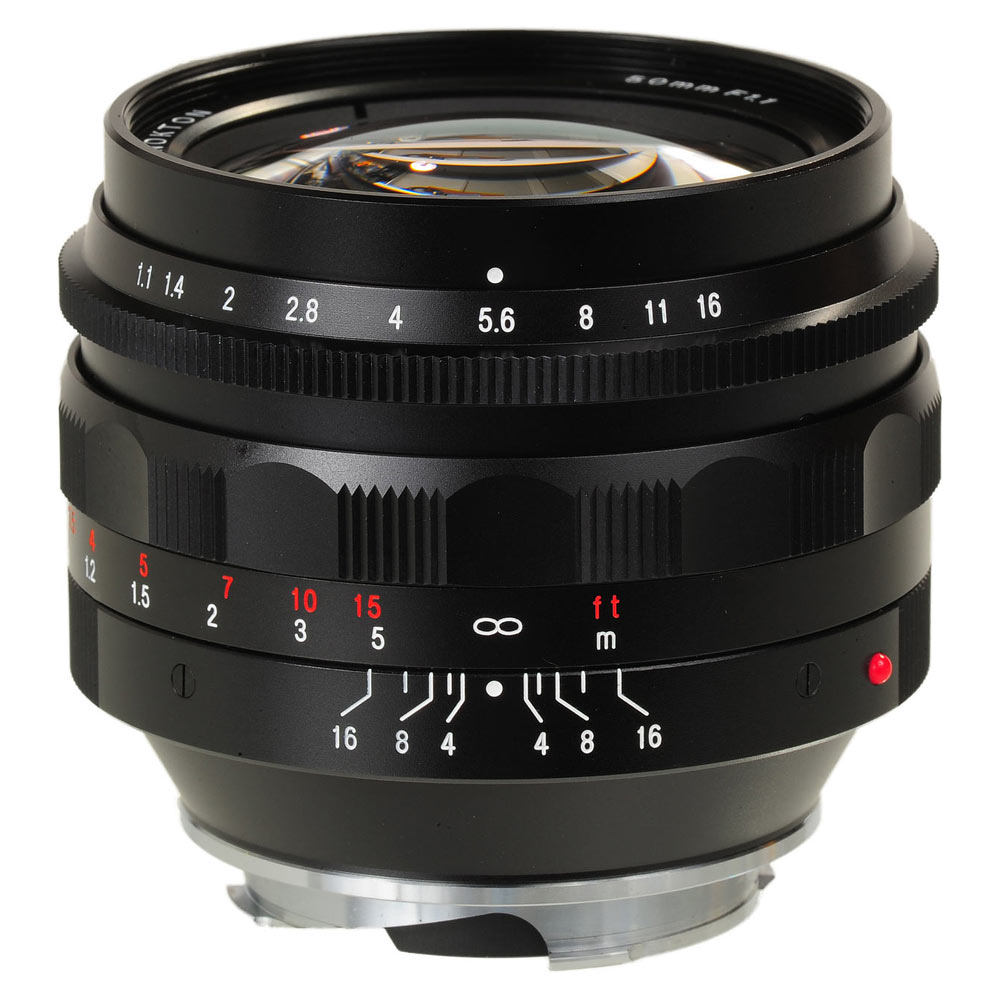 Voigtlander | Nokton 50mm f/1.1 Lens (Black) | BA247A