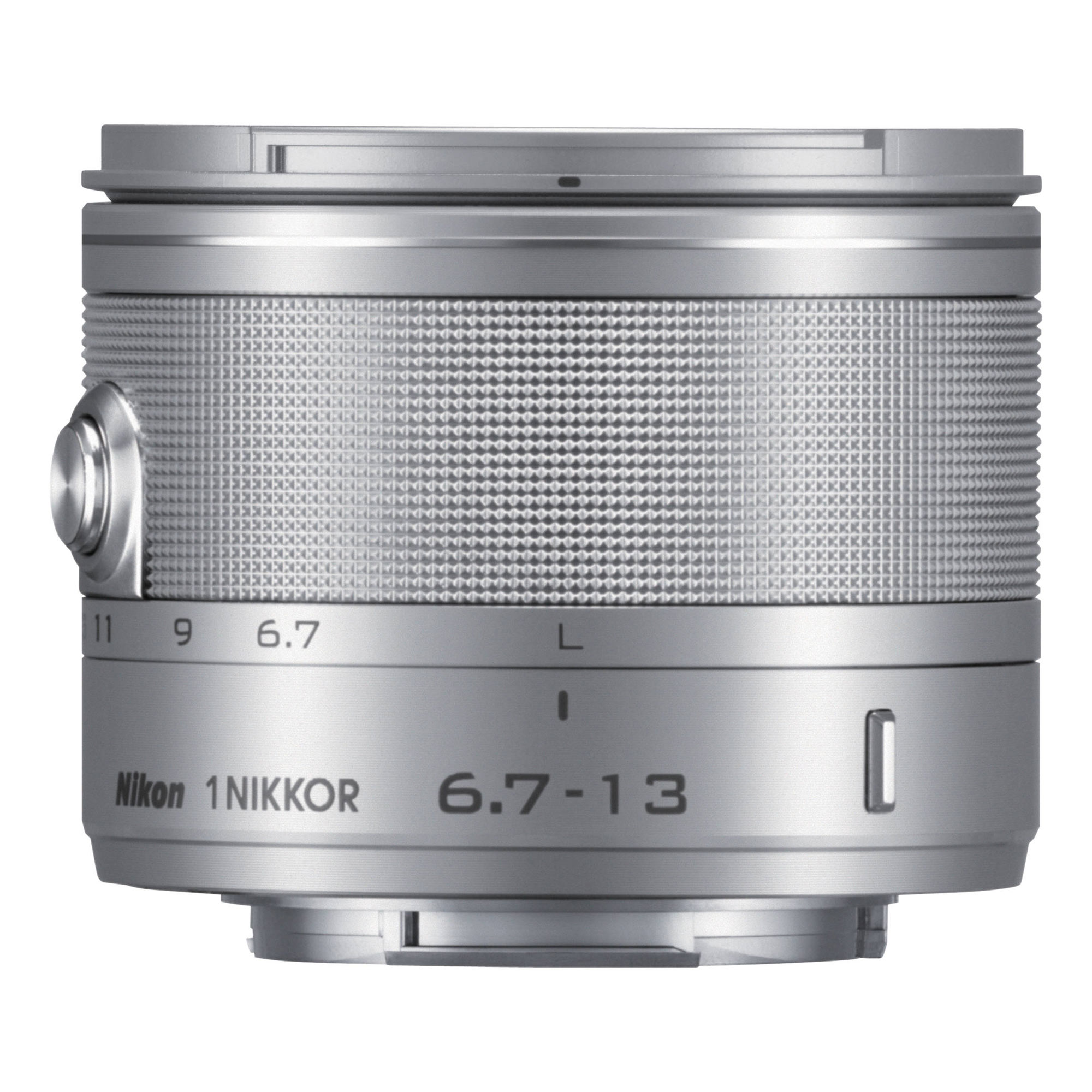 Nikon 1 Nikkor 6.7-13mm f/3.5-5.6 VR Lens (Silver) - Picture 1 of 1