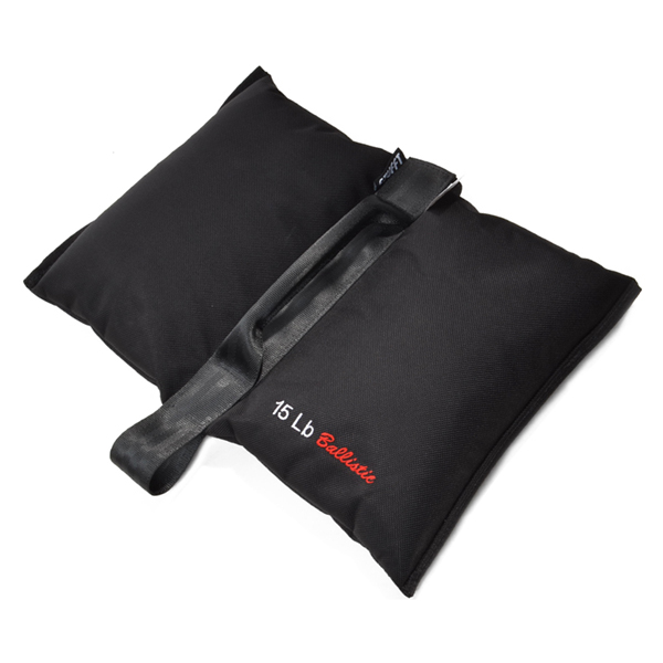 STUFFT | Saddle Sandbag 15 lb (Black) | 15LB