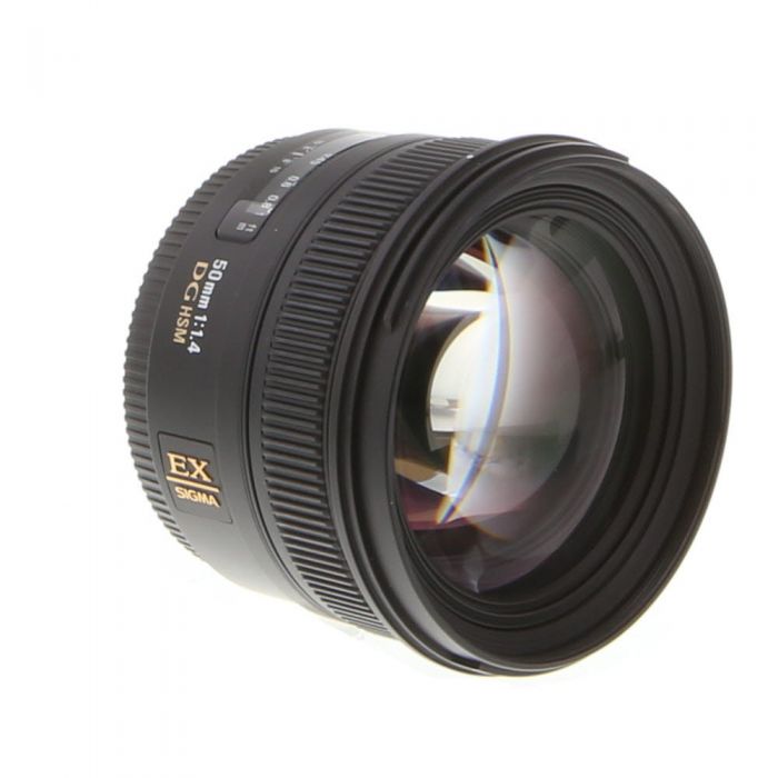 Sigma | 50mm f/1.4 EX DG HSM Lens for Nikon - Pre-Owned | Used Sigma | 50mm f/1.4 EX DG HSM Lens for Nikon - Pre-Owned | Used