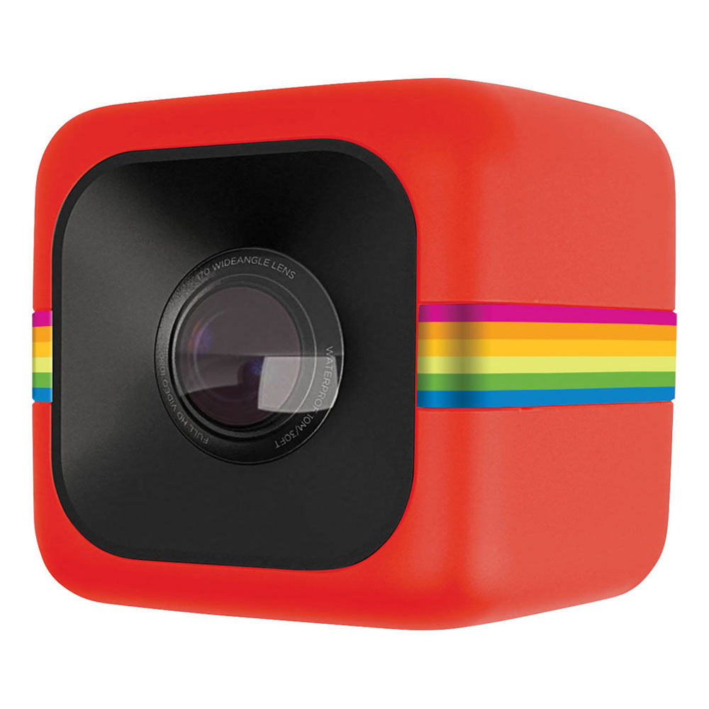 Polaroid Cube Mini Lifestyle Action Camera (Red)