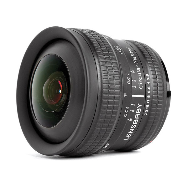 Lensbaby | 5.8mm f/3.5 Circular Fisheye Lens for Fujifilm X | LBCFEF