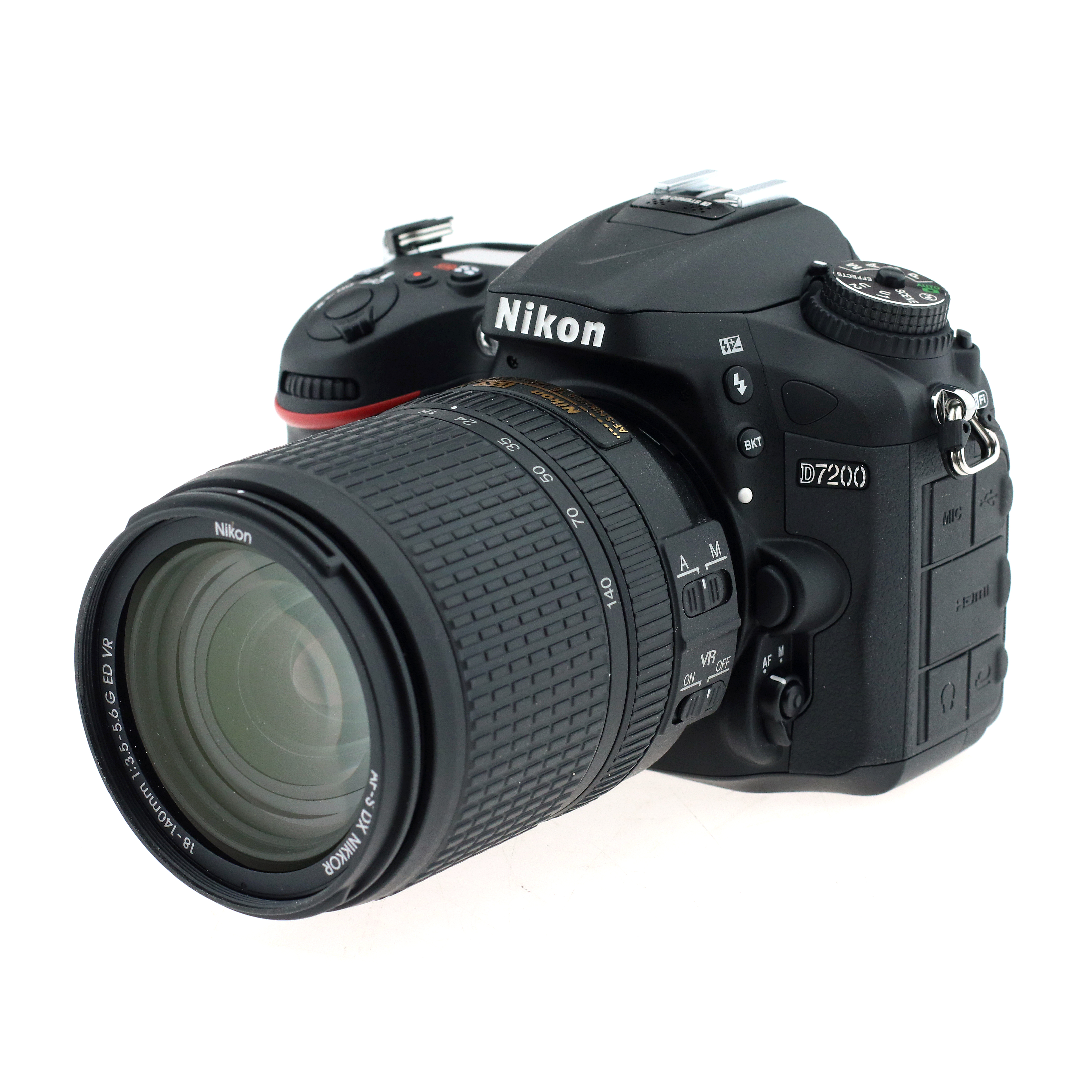 Nikon | D7200 Digital SLR & AF-S DX NIKKOR 18-140mm f3.5-5.6G ED VR Lens - Box | 1555