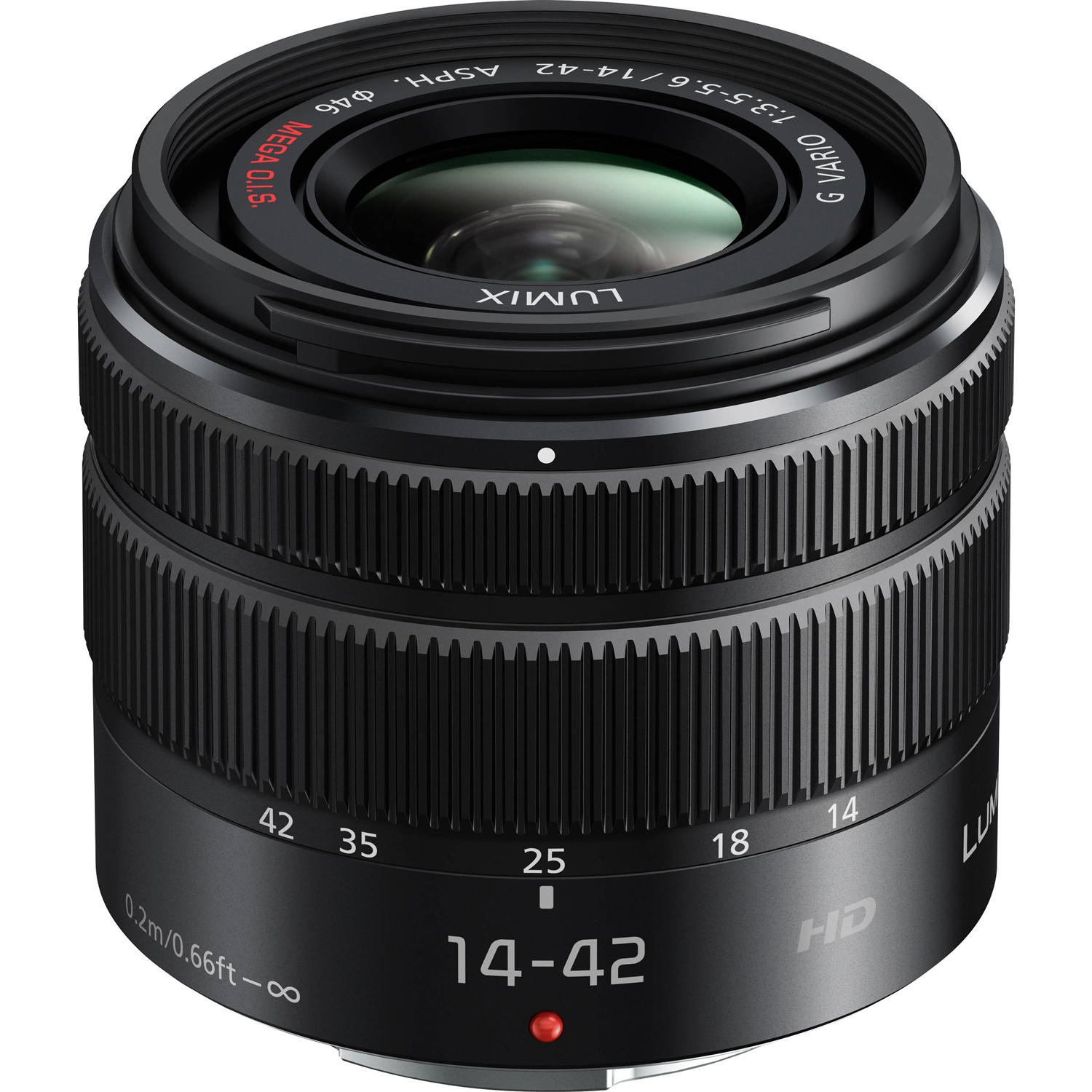 Panasonic Lumix G Vario 14-42mm Lens (Black)