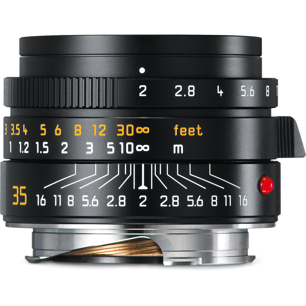 Leica 35mm f/2.0 Summicron-M ASPH Lens (Black)