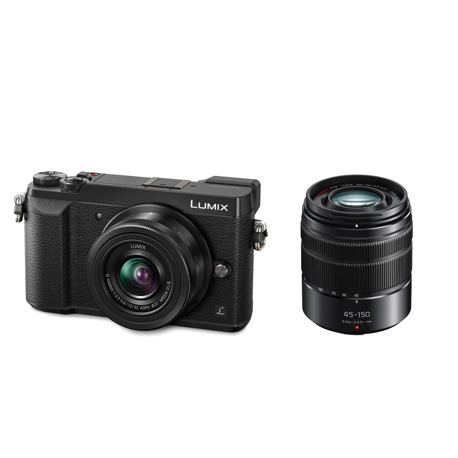 zoeken Verbaasd Knipoog Panasonic Lumix DMC-GX85 Mirrorless Micro Four Thirds Digital Camera with  12-32mm Lens & 45-150mm Le