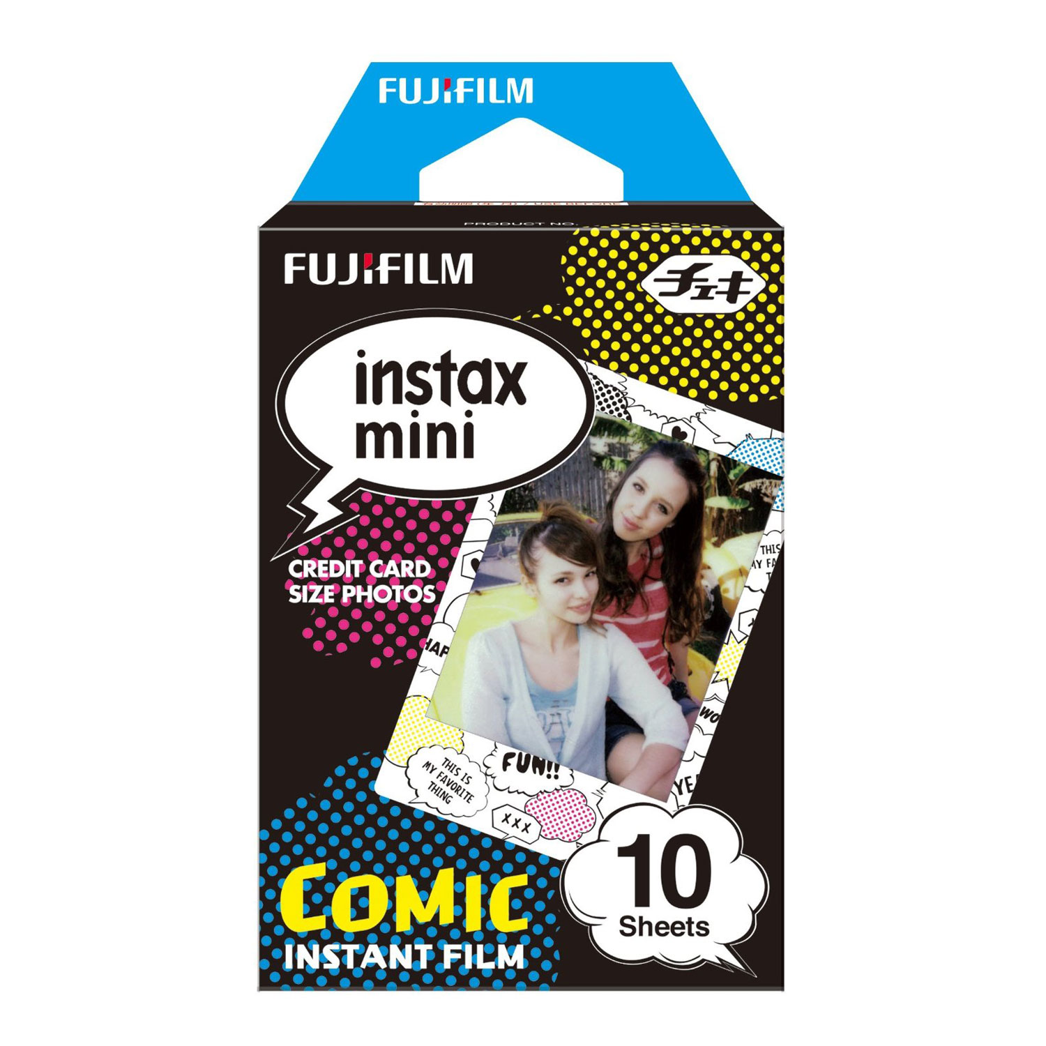 Fujifilm | Instax Mini Comic Instant Film (10 Exposures) | 600017166