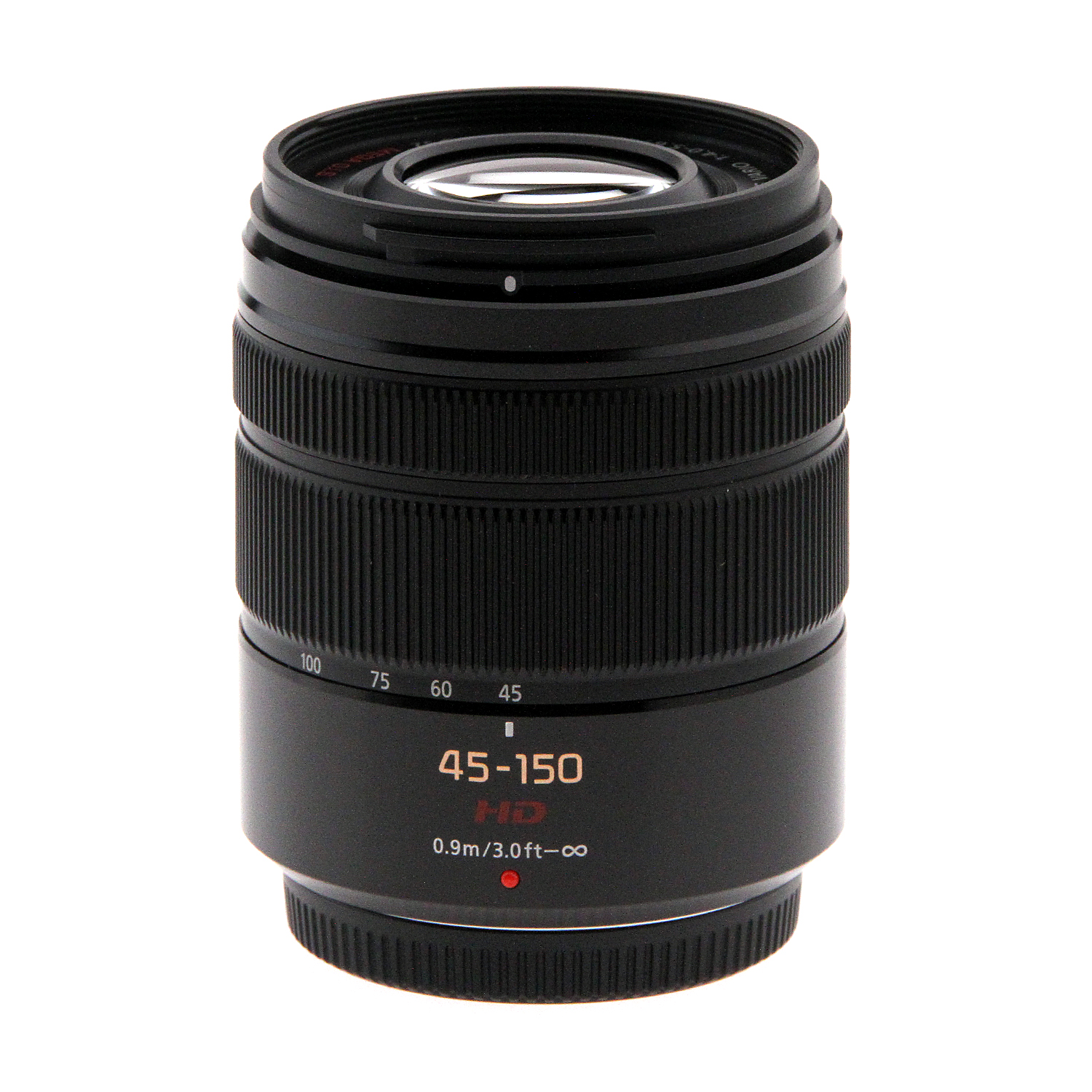 Panasonic Lumix G Vario 45 150mm Asph Mega O I S Lens Black Pre Owned Hfsak Panasonic Lumix G Vario 45 150mm Asph Mega O I S Lens Black Pre Owned Hfsak